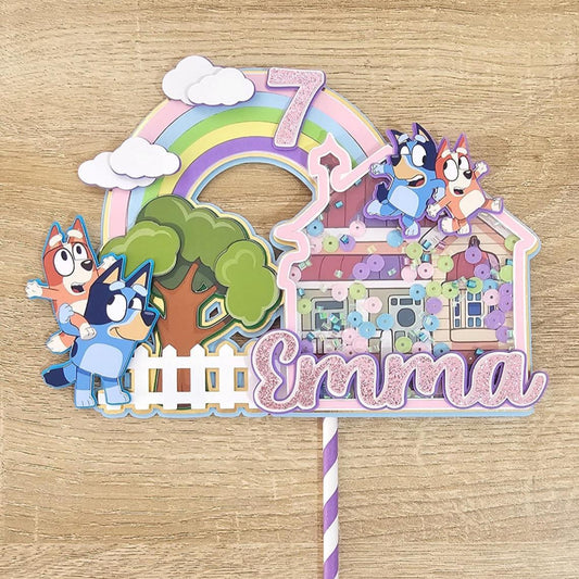 Cake Topper Deluxe de Bluey