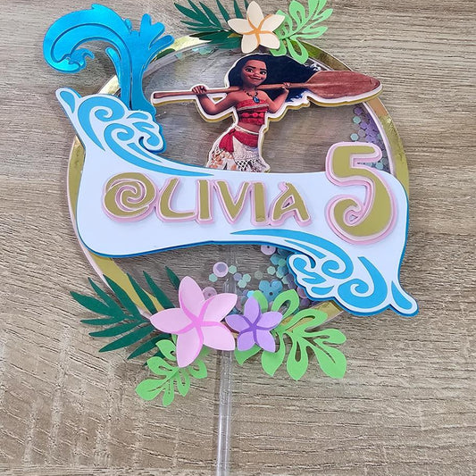 Cake Topper Deluxe de Moana
