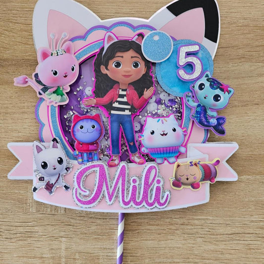 Cake Topper Deluxe de Gaby y las Casa de las Muñecas