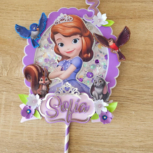 Cake Topper Deluxe de la Princesita Sofia