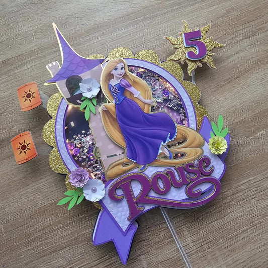 Cake Topper Deluxe de Rapunzel