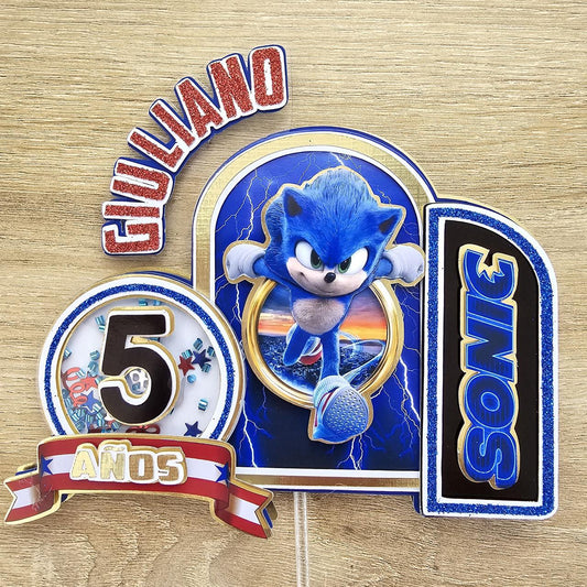 Cake Topper Deluxe de Sonic
